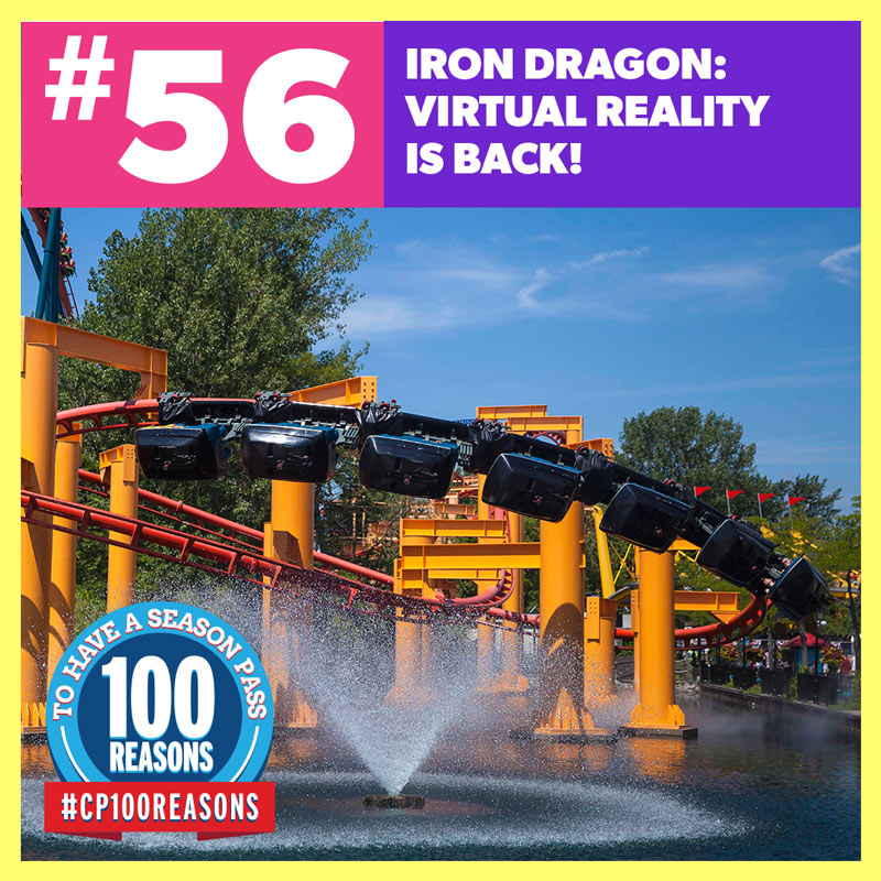 Iron Dragon: Virtual Reality Returns to Cedar Point