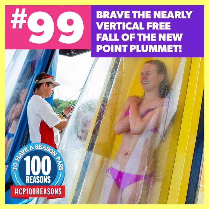 Brave the Nearly Vertical Free Fall of Point Plummet