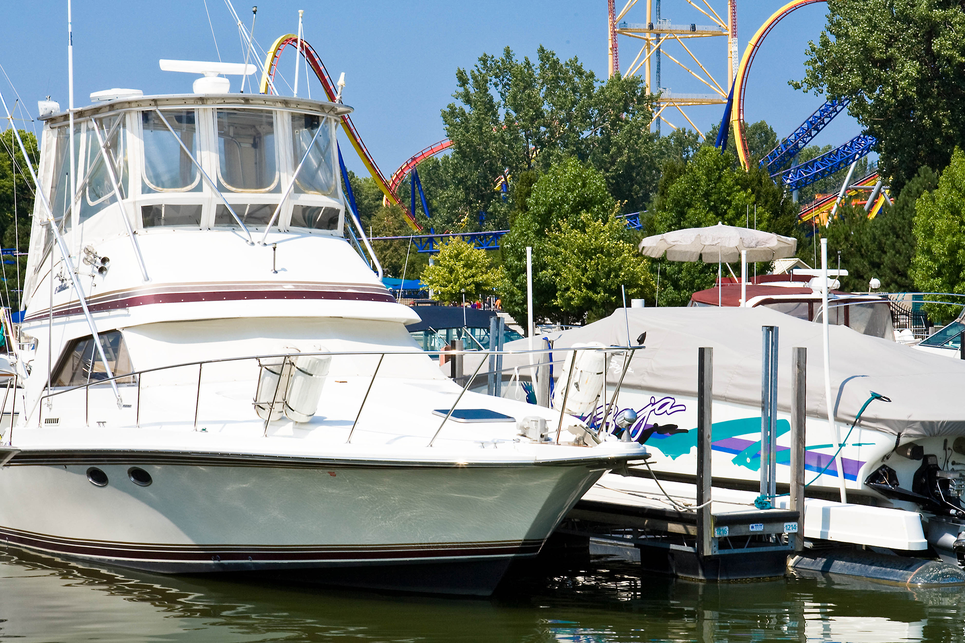 Cedar Point Marina Boat